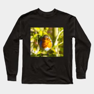 British Robin Long Sleeve T-Shirt